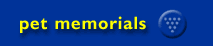 pet memorials